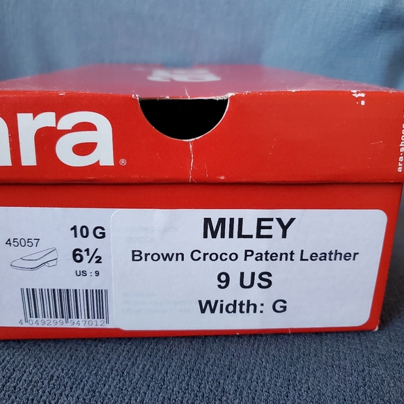 ARA, Miley, size 9. Brown patent. - Picture 8 of 9
